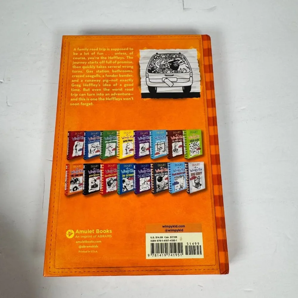 Diary of a Wimpy Kid The Long Haul Jeff Kinney 2014 Hardcover Illustrated Amulet